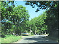 Passing Attwell Farm Park entrance on Cherry Pit Lane