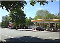 SJ9594 : Shell filling station on Dowson Road by Gerald England