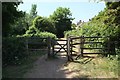 Footpath entrance