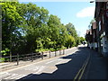 Looking from Kings Road into Lower Street