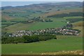 Clovenfords from Meigle Hill