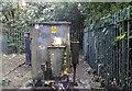 Electricity transformer behind Dollis Road, Finchley