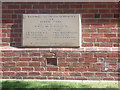 Former Rothwell primary school - foundation stone