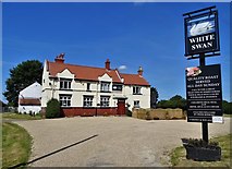 SK8174 : "The White Swan" in Dunham-on-Trent by Neil Theasby