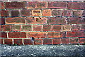 Benchmark on Melton Road bridge parapet