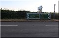 Direction signs on the A454, Stanmore