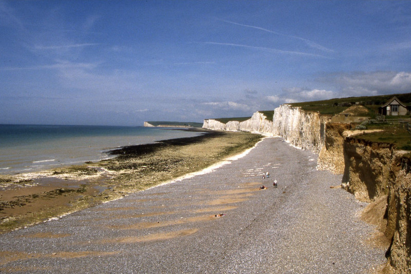 The beach at Birling Gap © Colin Park :: Geograph Britain and Ireland