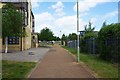 Footpath from Marigold Square, Shilton Park, Carterton, Oxon