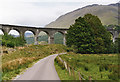 NM9081 : Approaching Glen Finnan viaduct by Nigel Brown