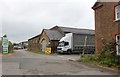 The entrance to Forest Farm Shop, Fairlop