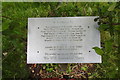 SK9128 : Plaque in memory of a Lancaster crew by Adrian S Pye