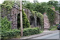 SO6606 : Old railway viaduct, Blakeney by John Winder