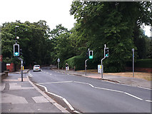 SE2735 : Pelican crossing, Cardigan Road, Burley Park by Stephen Craven