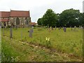 Car Colston churchyard