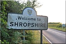 SO7882 : Welcome to Shropshire by David Howard