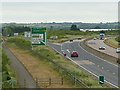 SK7143 : The A46 from Occupation Lane bridge by Alan Murray-Rust