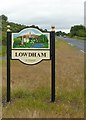 SK6645 : Lowdham village sign by Alan Murray-Rust