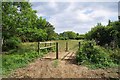 Footbridge in Curtismill Green