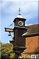 Abinger Hammer - close up of clock