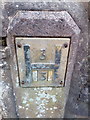 Hydrant marker on the B4409, Tregarth