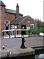 SJ9110 : Lockside buildings at Gailey Wharf in Staffordshire by Roger  D Kidd