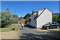 Melbourn: cycling down Drury Lane