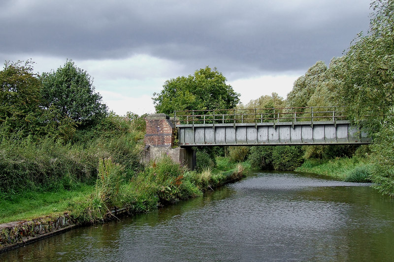 Littleton Colliery Railway Bridge near... © Roger D Kidd :: Geograph ...