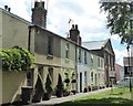 Terrace of houses in Abbey Place