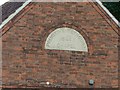 SK6646 : Lowdham Independent Methodist Chapel – datestone by Alan Murray-Rust