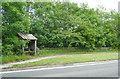 Bus shelter on the A629, Penistone