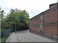 On the Dana beside Shrewsbury Prison walls