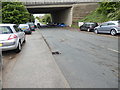 Spittal Hardwick Lane beneath the M62