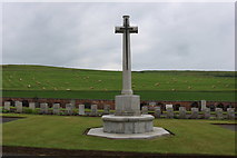 NS2515 : War Memorial, Dunure Cemetery by Billy McCrorie