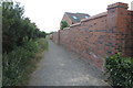 Bridleway heading for Sandy Lane