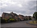 Looking from Harrier way into Thorn Close