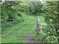 Gate, Holywell Pond Nature Reserve