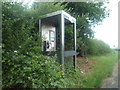 SO3346 : Telephone Box at Letton by Fabian Musto