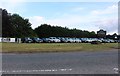 BMWs parked on the A30, Salisbury