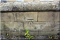 Benchmark on Apsley Crescent wall outside #11 Walmer Villas