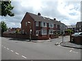 Bus stop and cul-de-sac, Hanover Road, Exeter