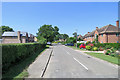 Harlton: entering the village on Haslingfield Road