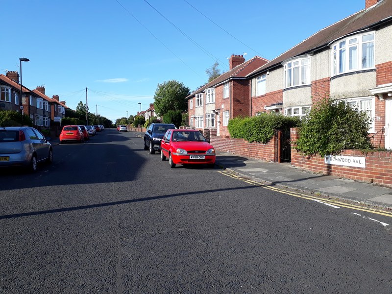 Birchwood Avenue, High Heaton, Newcastle... © Graham Robson :: Geograph ...