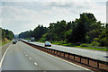 NT0470 : M8 Motorway near Junction 3, Livingstone East by David Dixon
