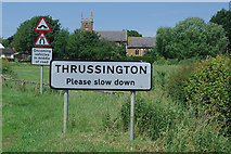 SK6515 : Approaching Thrussington by Stephen McKay