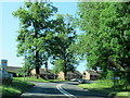 Cleobury Mortimer Village sign on A4117