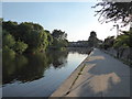 Beside the River Severn at Castlefields, Shrewsbury