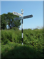 Signpost on Cawston Road