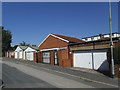 Garages on Moorfield Road, Armley