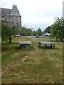 Open air table-tennis tables, RD&E Hospital, Exeter