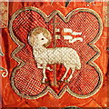SN0234 : Lamb and flag by Alan Hughes
